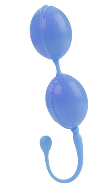 Голубые вагинальные шарики LAmour Premium Weighted Pleasure System ...