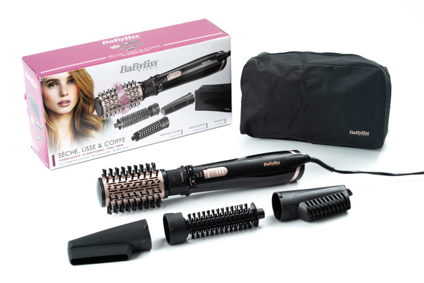Фен-щетка для волос BaByliss AS200E, черный - купить по выгодным ценам ...