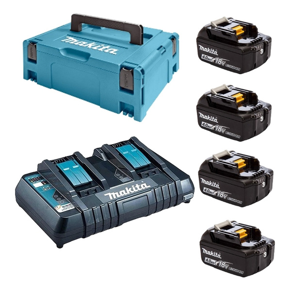 Набор аккумуляторных инструментов Makita MAKPAC PSK MKP2PM184 BL1840B ...
