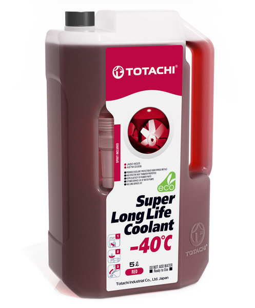 TOTACHI Антифриз до -40°С, 5 л купить на OZON по низкой цене (1262120655)