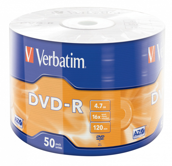 Диски dvd r verbatim 4.7 gb