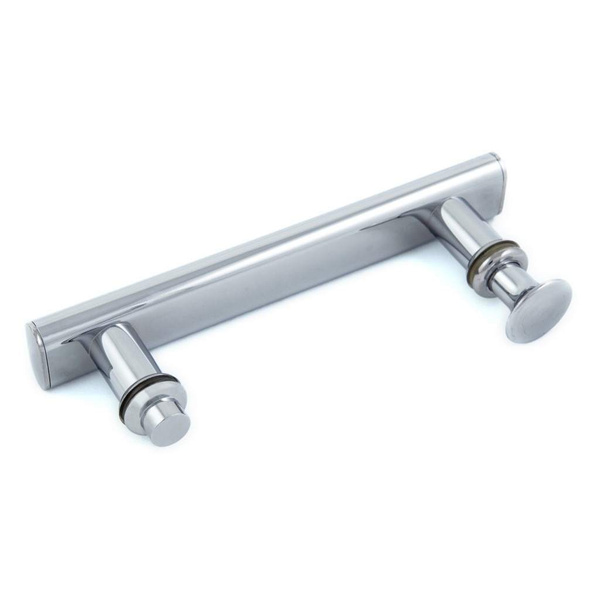 Ручка для двери душевой кабины хромированная, под 2 отверстия - купить ...