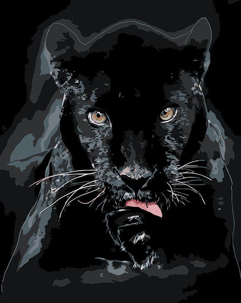 Раскраска Пантера