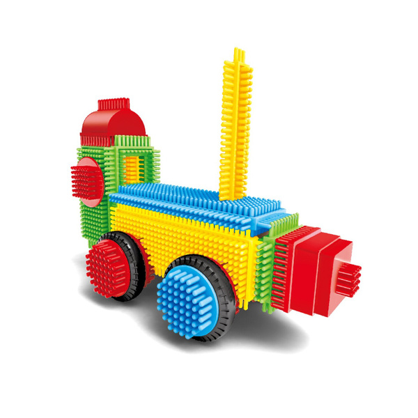 Конструктор игольчатый BRISTLES "Машина", 150 деталей - купить с ...