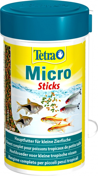 Корм для рыб Tetra Micro Sticks 100мл - купить с доставкой по выгодным ...