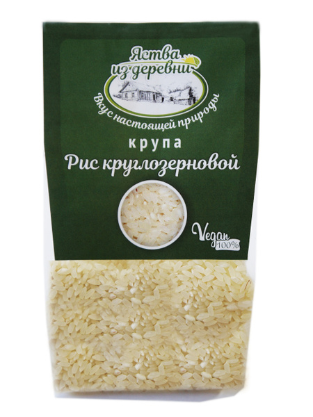 Рис узбекский круглозерновой Яства из деревни 400 гр - купить с ...