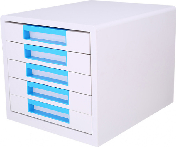Бокс для документов Deli EZ01033 Rio 5 выдвижных ящиков 277х344х259мм ...