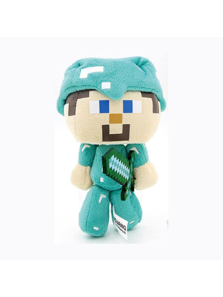 Мягкая игрушка Minecraft Майнкрафт Стив, 16 см - купить с доставкой по ...