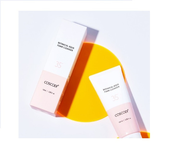 COSCODI 35 Botanical aqua foam cleanser Пенка для умывания 100мл ...