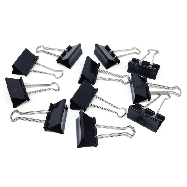 LAMARK Зажим для бумаги 51 мм, 12 шт. - купить с доставкой по выгодным ...