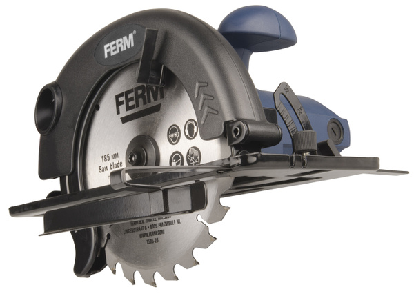 Циркулярная пила FERM CSM1039, 185x20, 1200 Вт., 5000 об.мин., глубина ...