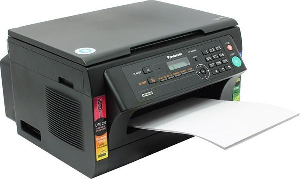 МФУ Лазерное Panasonic KX-MB2000 USB, LAN, А4, 3 в 1 (сканер+копир ...