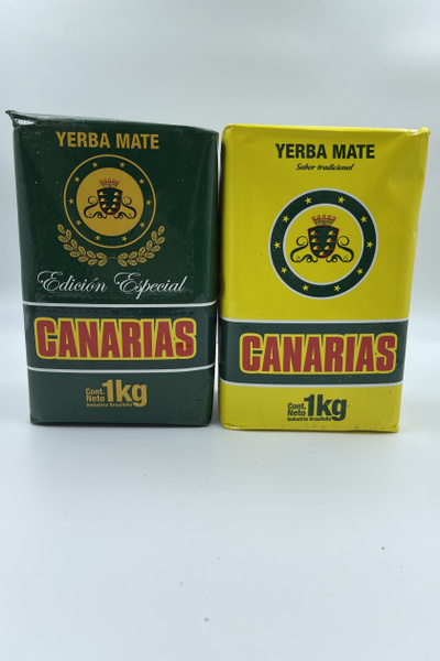 Чай йерба мате Canarias Tradicional 1 кг и Canarias Edicion Especial ...