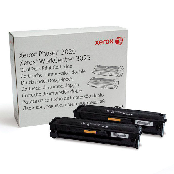 Расходник для печати Xerox Картридж лазерный 106R03048 черный x2упак ...