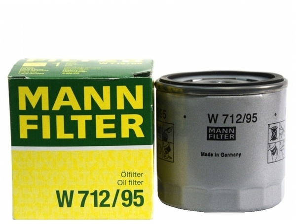 Фильтр масляный MANN FILTER W 712/95 - купить по выгодным ценам в ...