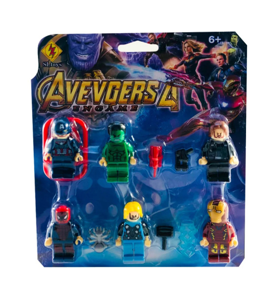 Набор фигурок Супергероев Мстители Avengers / лего минифигурки - купить ...