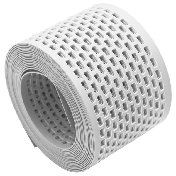 Лента карнизная перфорированная ПВХ MDM Белая (RAL 9003) - купить с ...