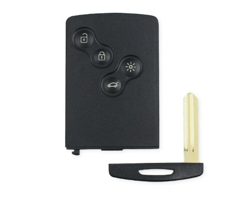 Корпус ключ-карты Рено (Renault) Laguna 3, Megane 3, Scenic 3, Fluence ...