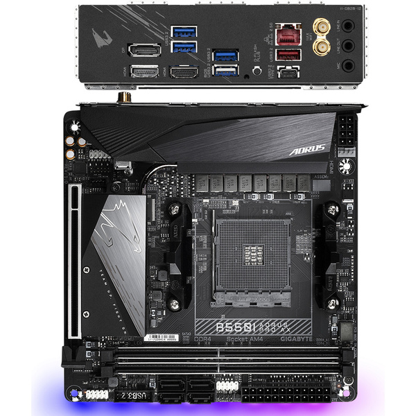Материнская плата Gigabyte B550I AORUS Pro AX купить по низкой цене с ...