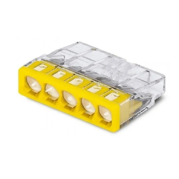 WAGO Клемма Cu/Al с пастой "Alu-Plus" 2273 (одножильных)_24 5 шт ...