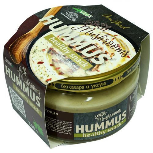 Тайны Востока Закуска AmFood Хумус с грибами, 200 г, 12 шт купить на ...