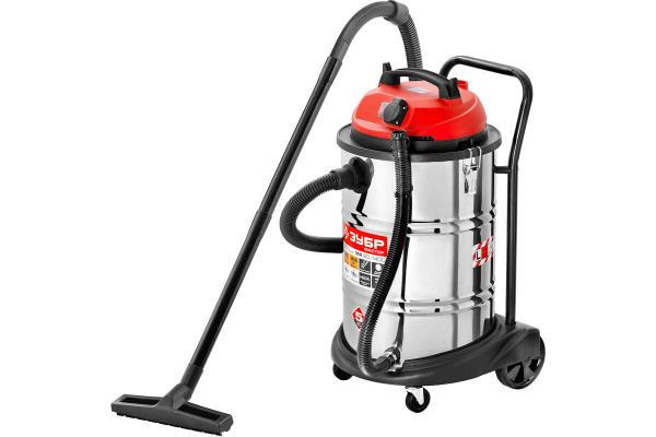 Строительный пылесос ЗУБР ПУ-60-1400 М4 60 л, 1400 Вт купить по низкой ...