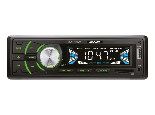 Автомагнитола Swat MEX-1033UBG1 DIN - купить в интернет-магазине OZON с ...