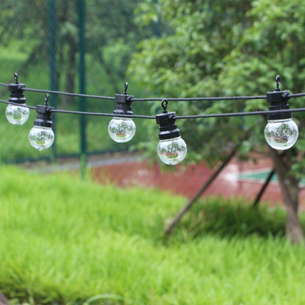Гирлянда уличная светодиодная Retro lights, электрогирлянда 24 м 30 ...