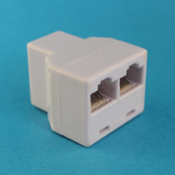Разветвитель делитель сплиттер LAN RJ45 RJ-45 гнездо - 2*RJ45 гнёзда ...