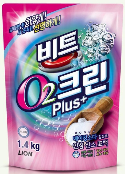 Lion Clean Plus Кислородный отбеливатель порошковый 1,4 кг - купить с ...