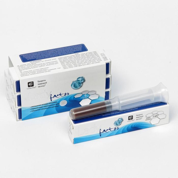 Гель LadyFactor, для женского здоровья, 6 шприц-монодоз по 5 мл ...