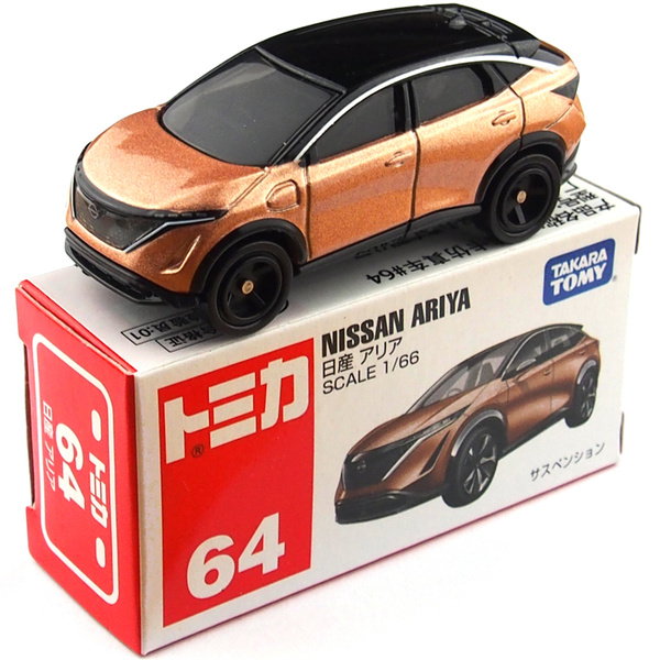 Voiture Miniature Tomica N°64 - Nissan Ariya - Diecast Métal - Boîte Non Ouverte - Japon