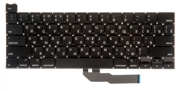 Клавиатура VB для ноутбука Apple MacBook Pro 13 Retina A2251 Mid 2020 ...