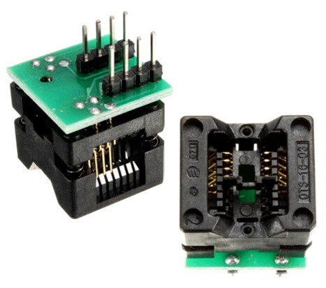 SOIC8/SOP8 - DIP8 панелька адаптер 150 mil