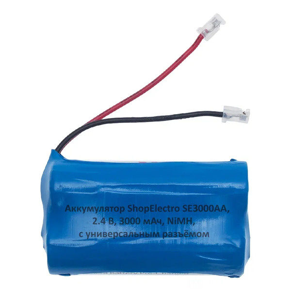 Аккумуляторная сборка ShopElectro SE3000АА 2,4В 3000мАч / 2,4V 3000mAh ...