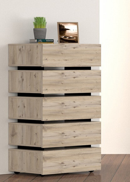 Комод ARNIKA Комод_00-00024941_ARNIKA, 60.2x43.5x116.2 см, 5 ящ. купить ...