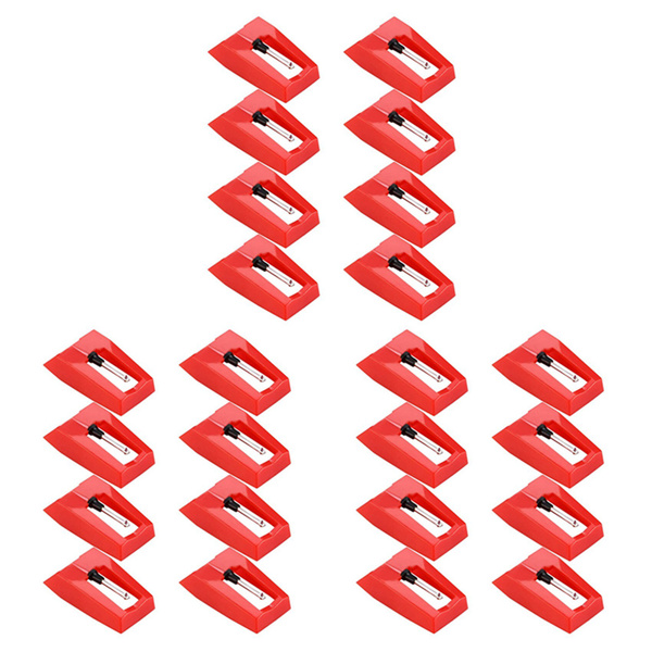 Лерой-24 шт., игла для проигрывателя пластинок, сменные рубиновые иглы ...