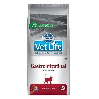 Сухой корм для кошек Farmina VET LIFE NATURAL DIET CAT GASTRO ...