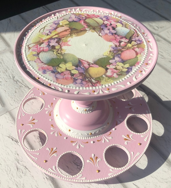 Подставка для кулича и 8 яиц - купить с доставкой по выгодным ценам в ...