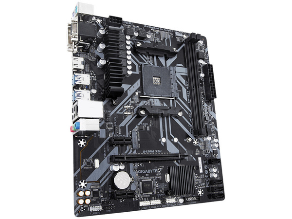 Материнская плата Gigabyte B450M S2H купить по низкой цене с доставкой ...