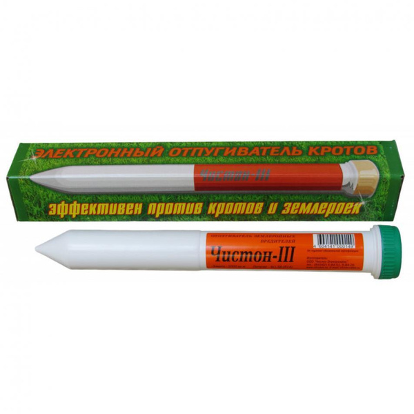 Отпугиватель землеройных вредителей "Чистон-3" - купить с доставкой по ...