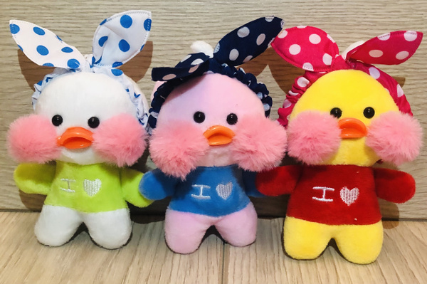 Брелок-антистресс мягкая игрушка уточка lalafanfan с повязкой /Набор ...