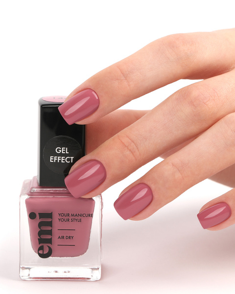 EMI Лак для ногтей, ультрастойкий Gel Effect Спелый Кизил № 146, 9 мл ...