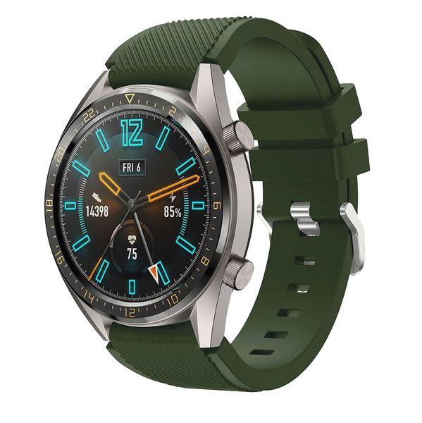 Силиконовый спортивный ремешок для Huawei Watch GT / GT2 / GT3 46мм ...