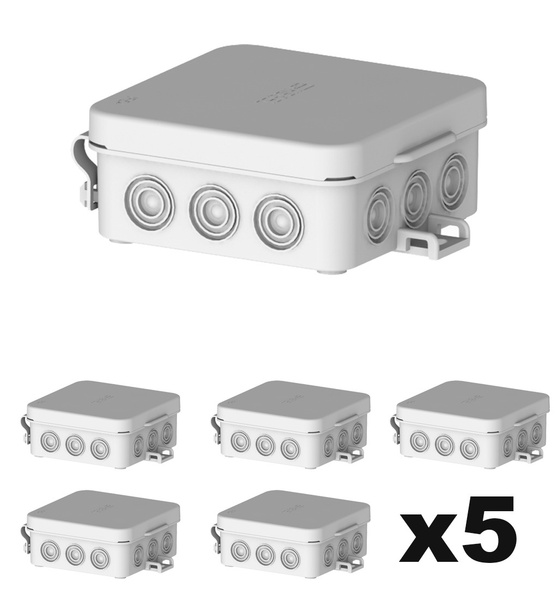 Коробка разветвительная d 112 x 94 x 35 IP54 для открытого монтажа ...
