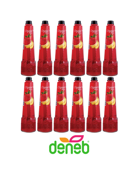 Лимонад сокосодержащий Клубника-банан DENEB Crystal Berry (ДЕНЕБ ...