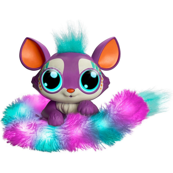 Интерактивная игрушка Лемур Лил Глимерс / Lil' Gleemerz фиолетовая ...