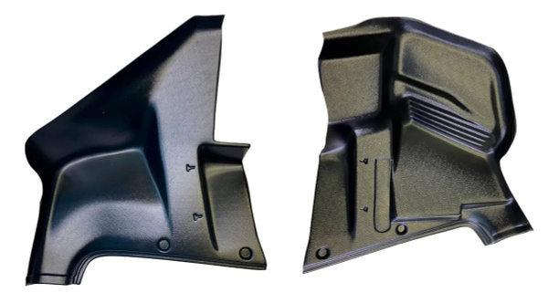 Облицовка салона (в ноги) передняя Нива, облицовка пола для ног Нива ...