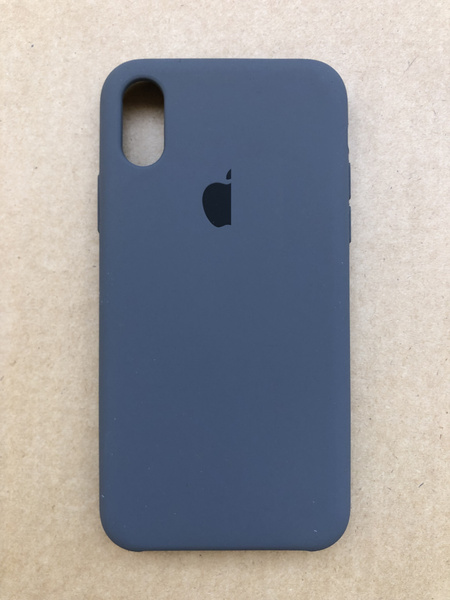 Чехол на Apple iPhone X XS Айфон Х XS c бархатистым покрытием внутри ...
