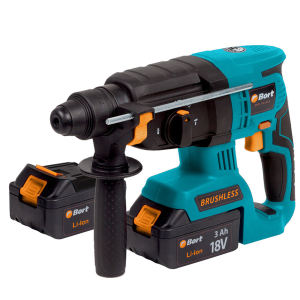 Перфоратор аккумуляторный BORT BHD-18Li-BLZ (2x3,0А.ч) - купить в ...